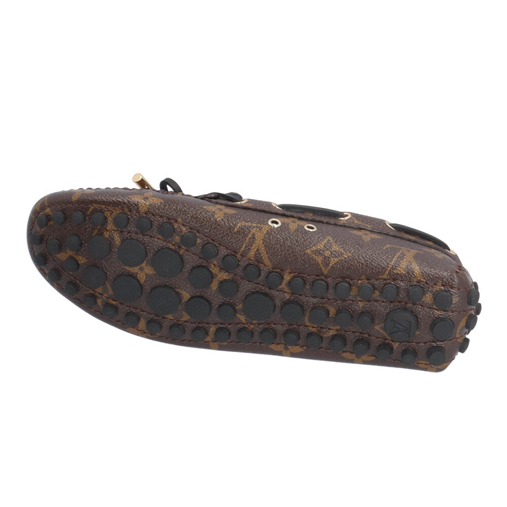 LOUIS VUITTON モノグラム ジャンク リペアベース 正規品 LOUIS VUITTON ルイヴィトン グロリアラインローファー モノグラム