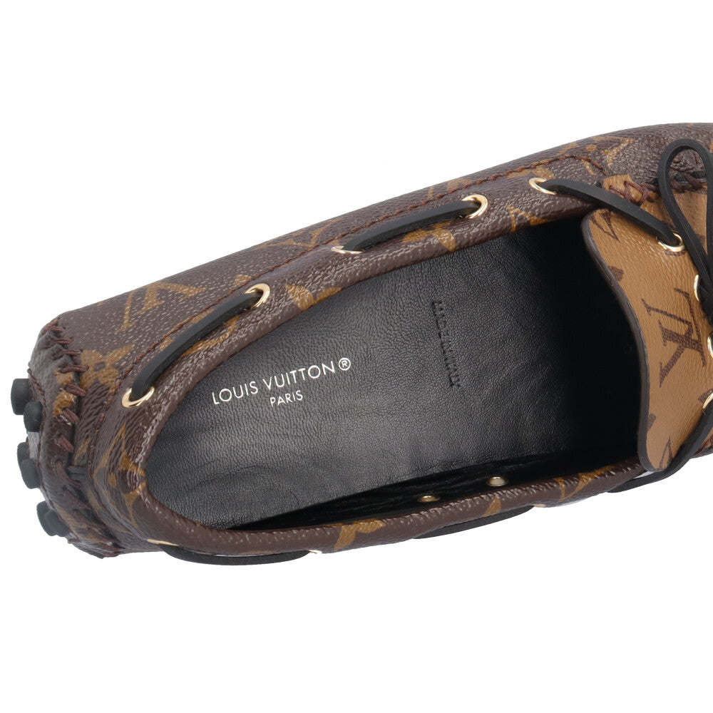 LOUIS VUITTON ルイヴィトン グロリアラインローファー モノグラム