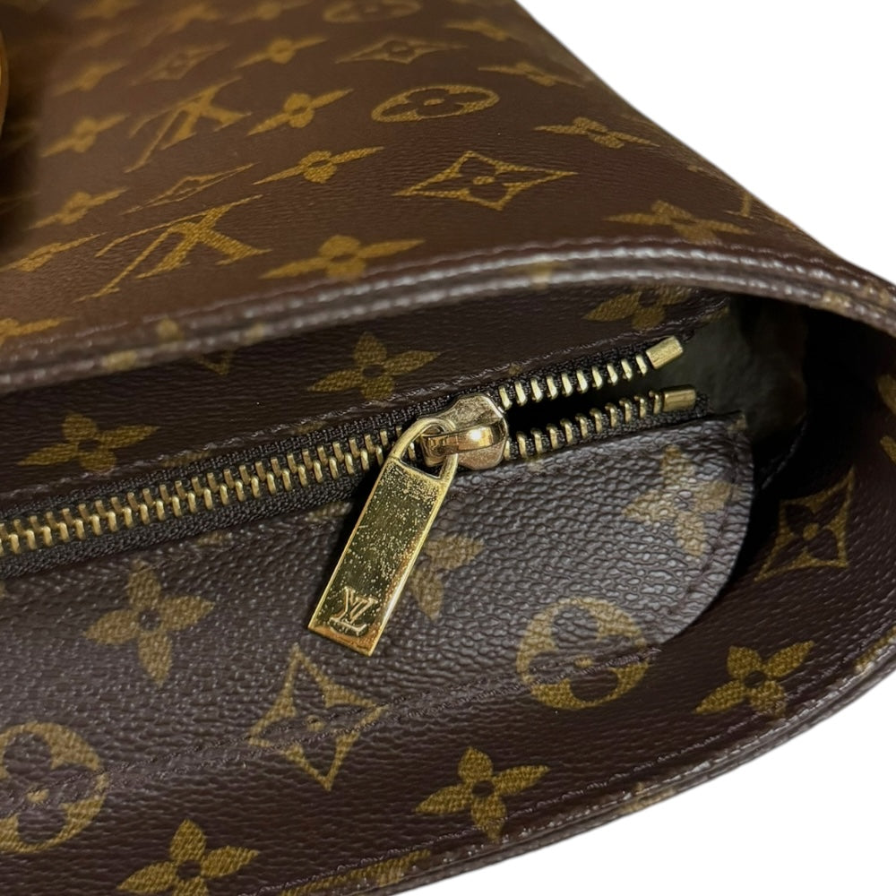 ルイヴィトン もったいなく Louis vuitton M51155 ルコ トートバッグ モノグラム ブラウン【中古】