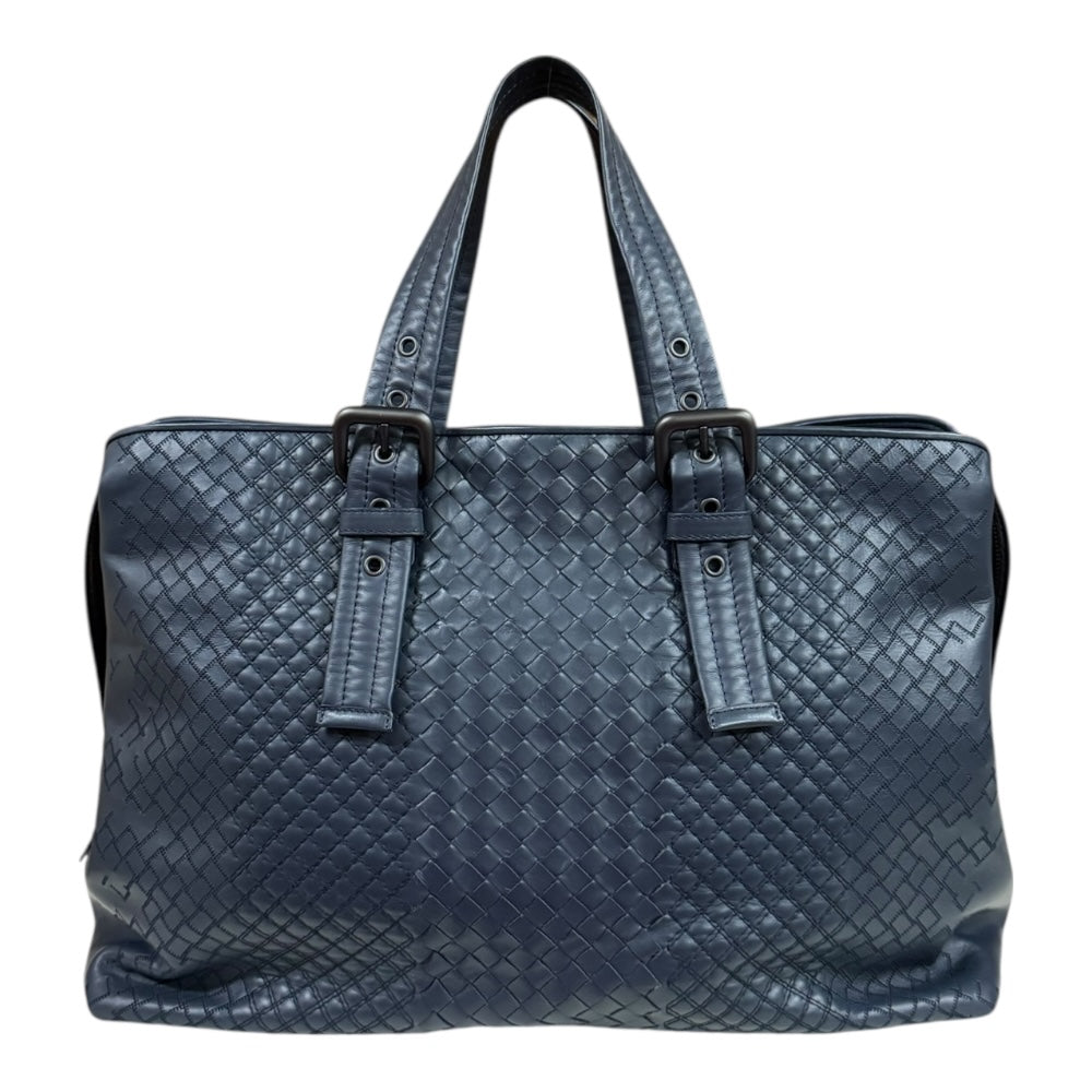 BOTTEGA VENETA ヴォッテガヴェネタネイビートートバッグ
