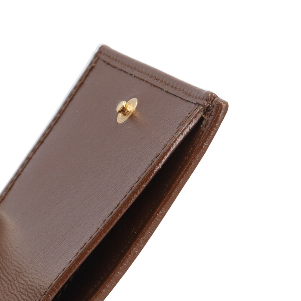 GUCCI グッチ ホースビット1995 二つ折り財布 GGスプリームキャンバス