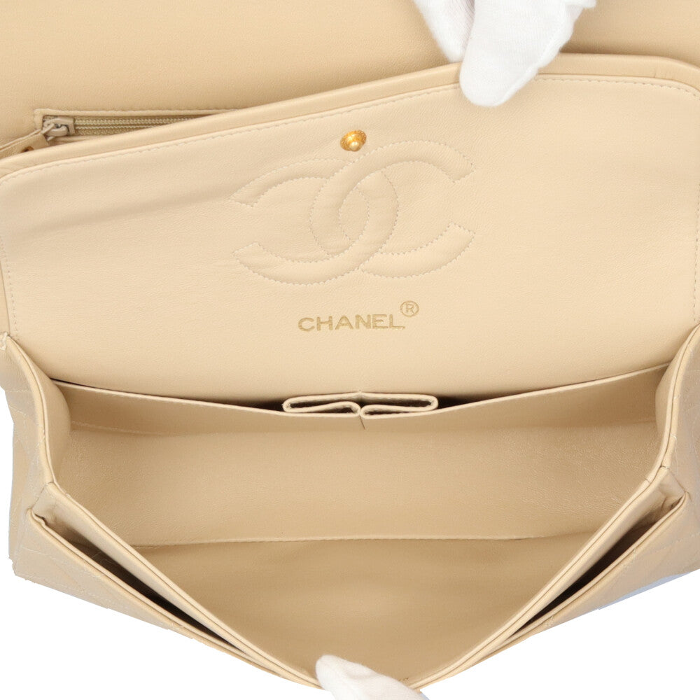 CHANEL ショルダーバッグ　ベージュ シャネル CHANEL チェーンショルダーバッグ ベージュ GD金具