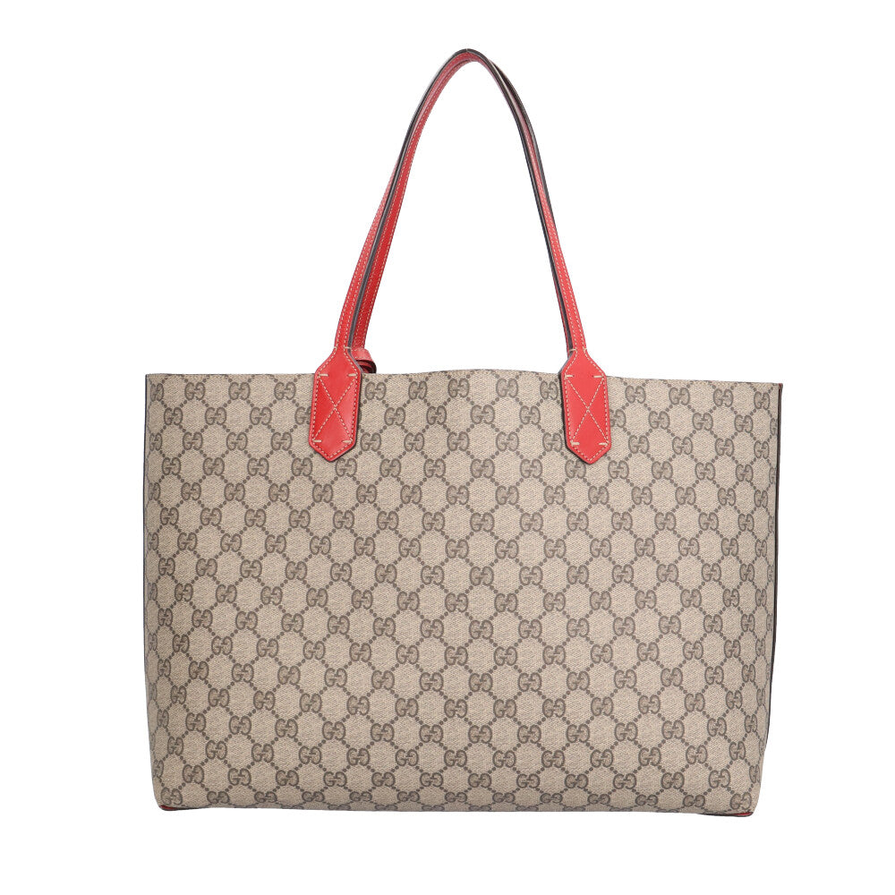 GUCCI グッチ リバーシブルミディアムトートバッグ GGスプリーム