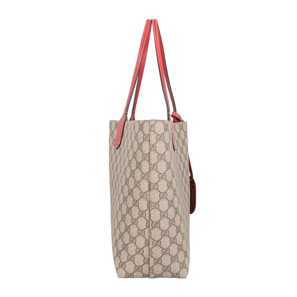 GUCCI グッチ リバーシブルミディアムトートバッグ GGスプリーム
