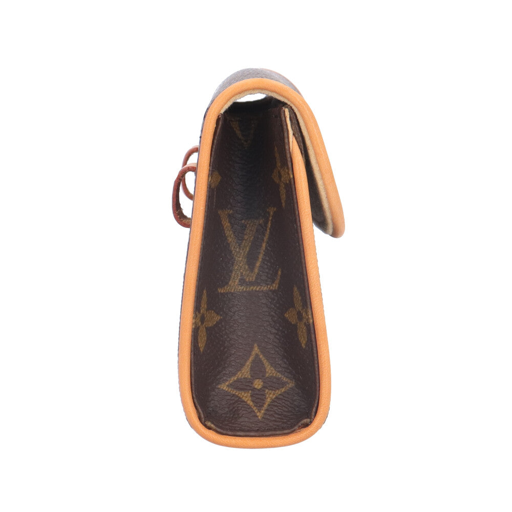 ルイヴィトン　ポシェットフロランティーヌ　ウエストバッグ　モノグラム　ブラウン LOUIS VUITTON ルイヴィトン ポシェットフロランティーヌ