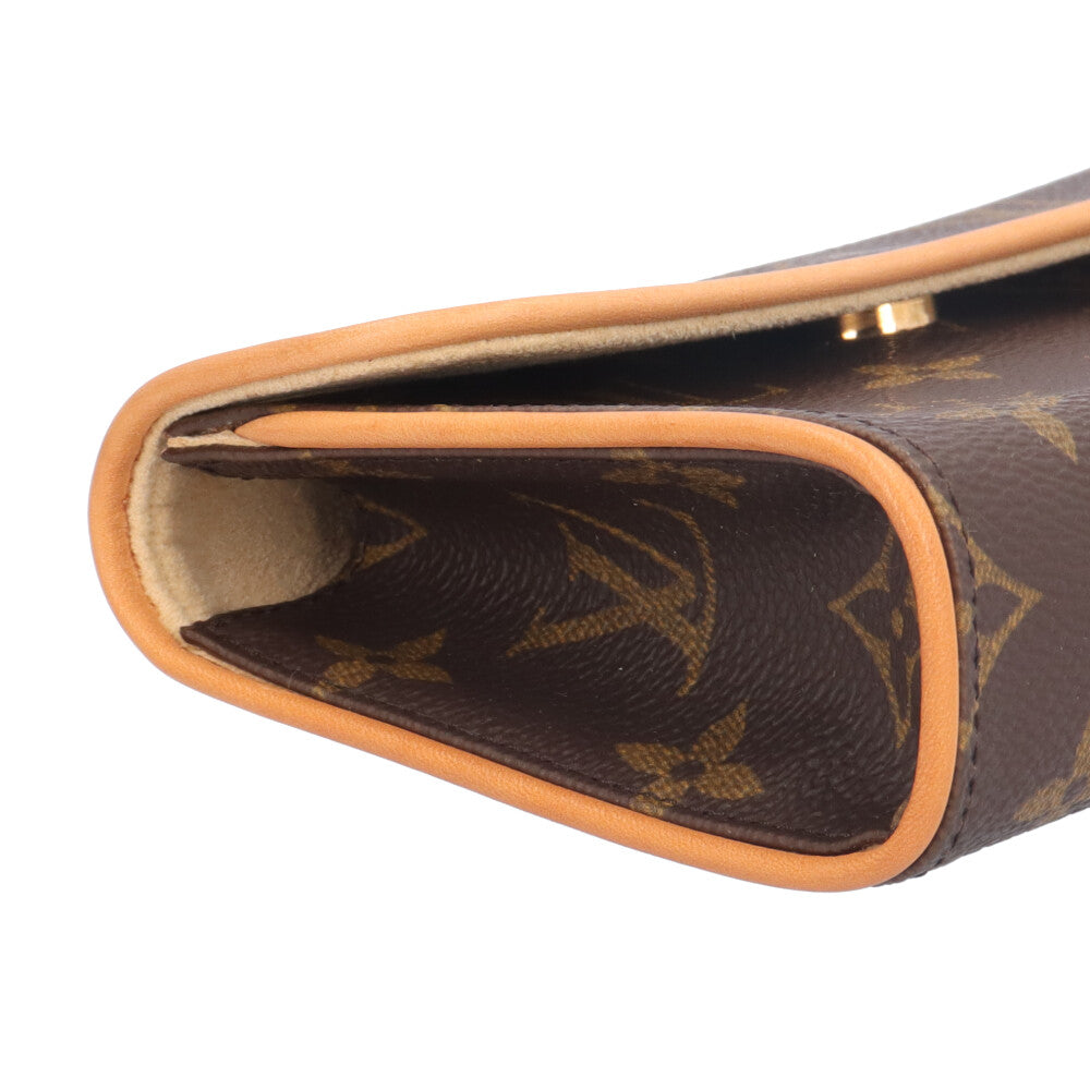 【極美品】LOUIS VUITTON ポシェット モノグラム フロランティーヌ SALE)ルイヴィトン ポシェット・フロランティーヌ ベルトSサイズ