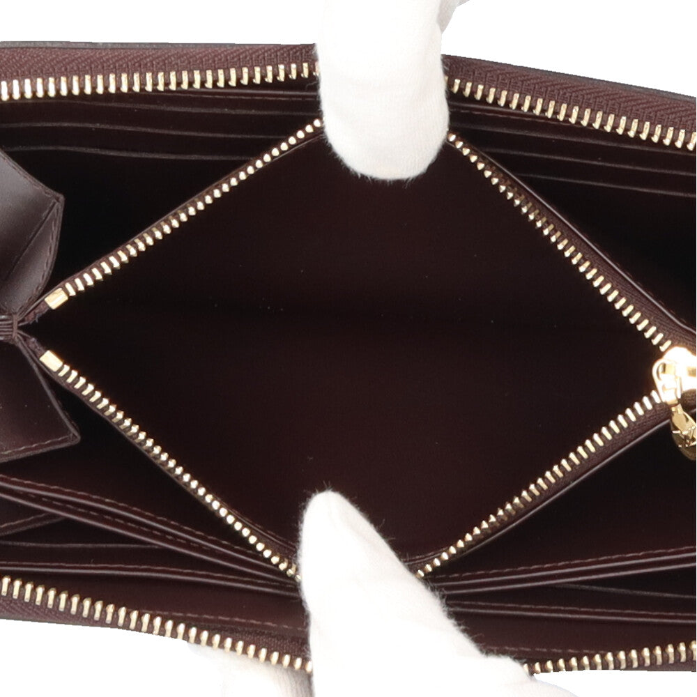再値下げ【ルイヴィトン】美品 モノグラム ヴェルニ ジッピーパースレッド LOUIS VUITTON ルイヴィトン ジッピーウォレット モノグラムヴェルニ