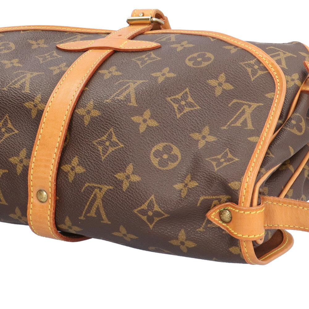 LOUIS VUITTON ルイヴィトン ソミュール30 モノグラム ショルダー