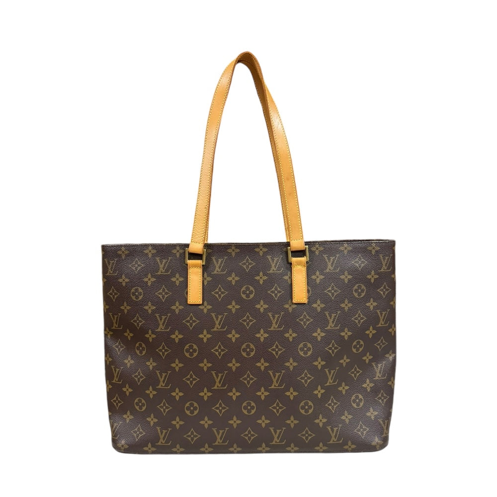 LOUIS VUITTON ルイヴィトン ルコ モノグラム トートバッグ モノグラムキャンバス ブラウン レディース 中古