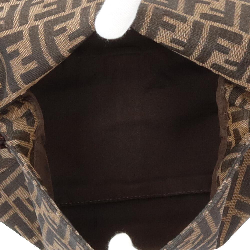 FENDI フェンディ マンマバケット ズッカ ショルダーバッグ ナイロン