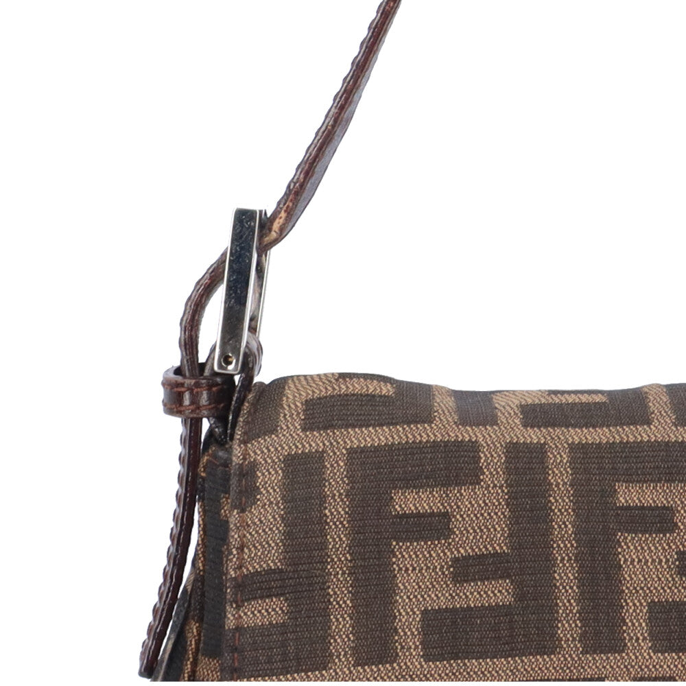FENDI フェンディ マンマバケット ズッカ ショルダーバッグ ナイロン