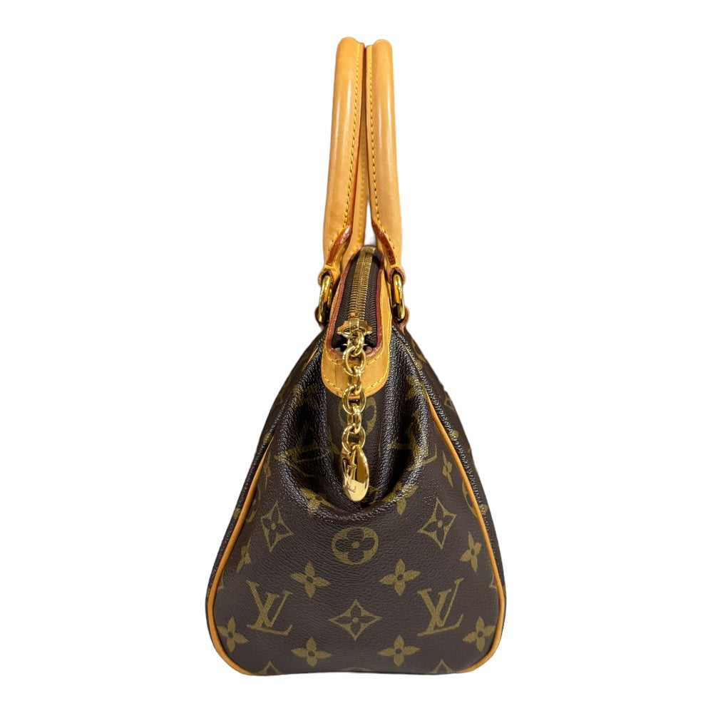 LOUIS VUITTON ルイヴィトン ティボリPM モノグラム ハンドバッグ モノグラムキャンバス ブラウン レディース 中古 –  【公式】リサイクルキング オンラインショップ