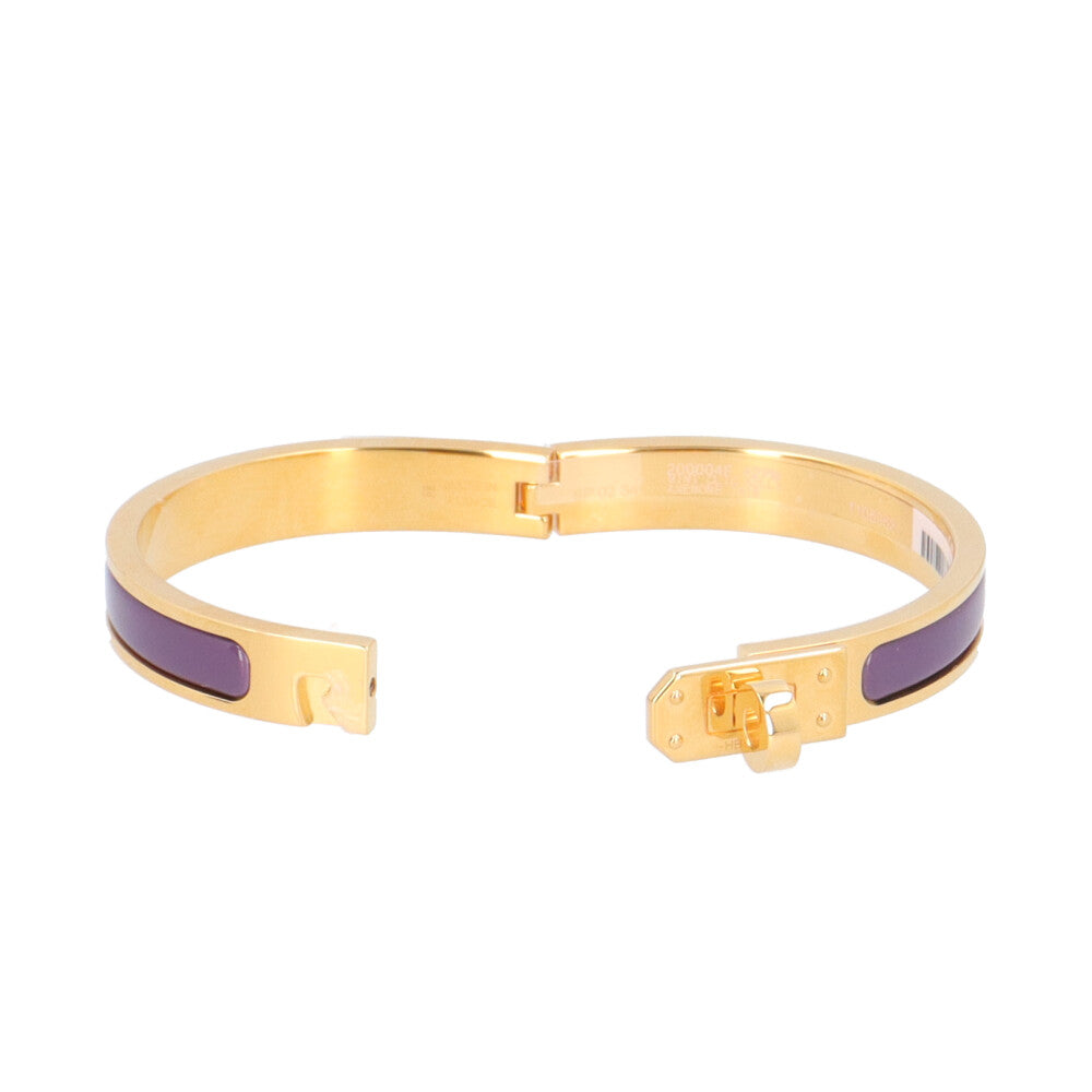 HERMES エルメス ミニクリック ケリー バングルPM ブレスレット メタル