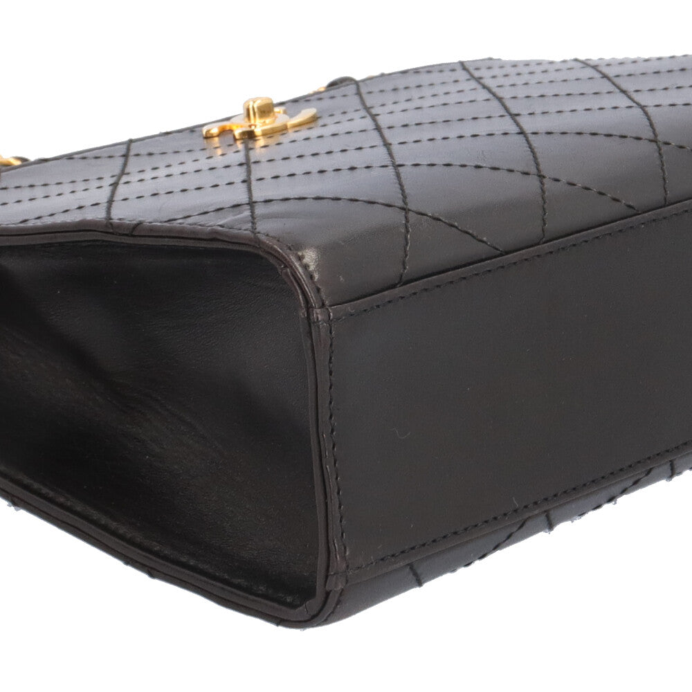 CHANEL シャネル マトラッセ ココマーク ショルダーバッグ ラムスキン