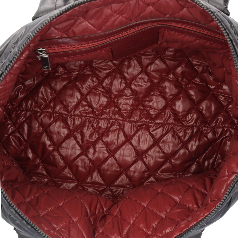 CHANEL シャネル ラージトート コココクーン ハンドバッグ ナイロン