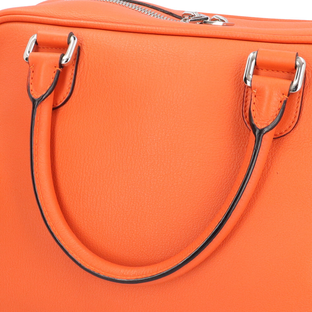 LOEWE ロエベ アマソナ75 ラージ ハンドバッグ レザー オレンジ