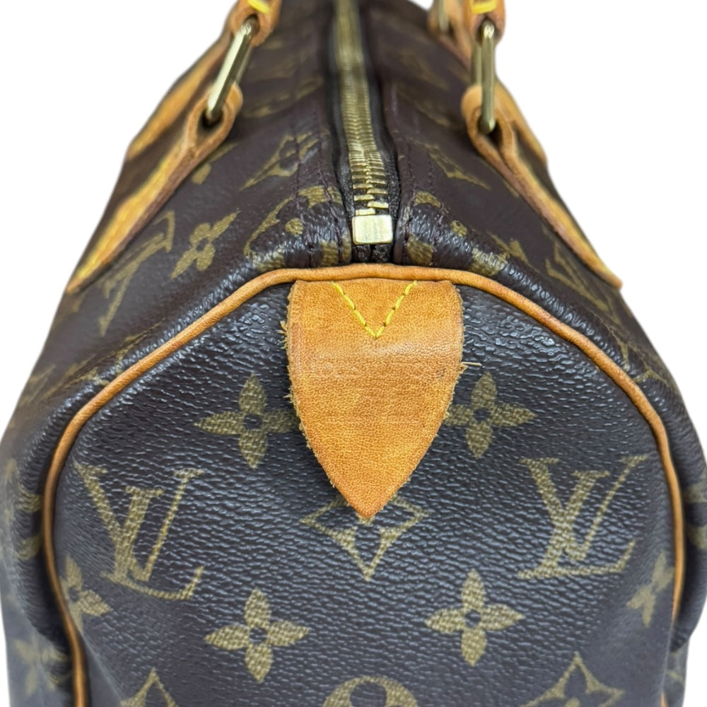 LOUIS VUITTON Louis Vuitton Speedy 25 Monogram Handbag Monogram