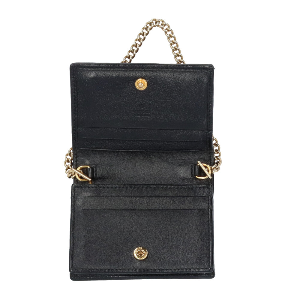 グッチ ラジャ タイガー チェーンウォレット シェリー 二つ折り財布 GUCCI グッチ ラジャ 二つ折り財布 レザー レディース 中古 – 【公式