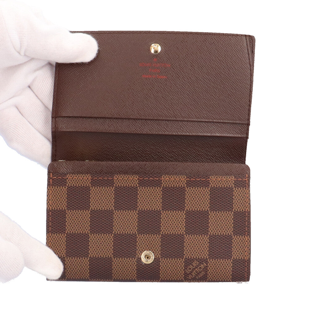 LOUIS VUITTON ルイヴィトン ポルトフォイユ・トレゾール ダミエ 長