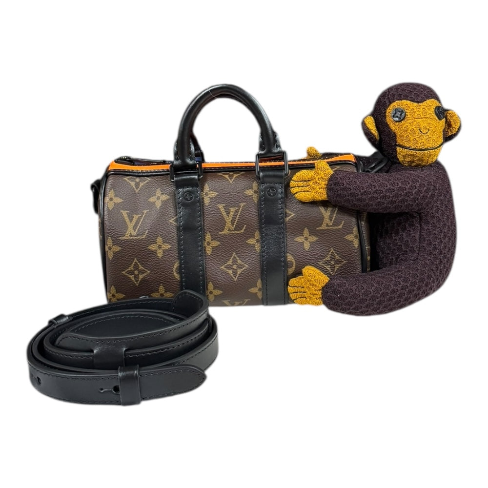 ルイヴィトン　キーポルxs Louis Vuitton ルイヴィトン キーポルXS レザー ブルー M81003【430