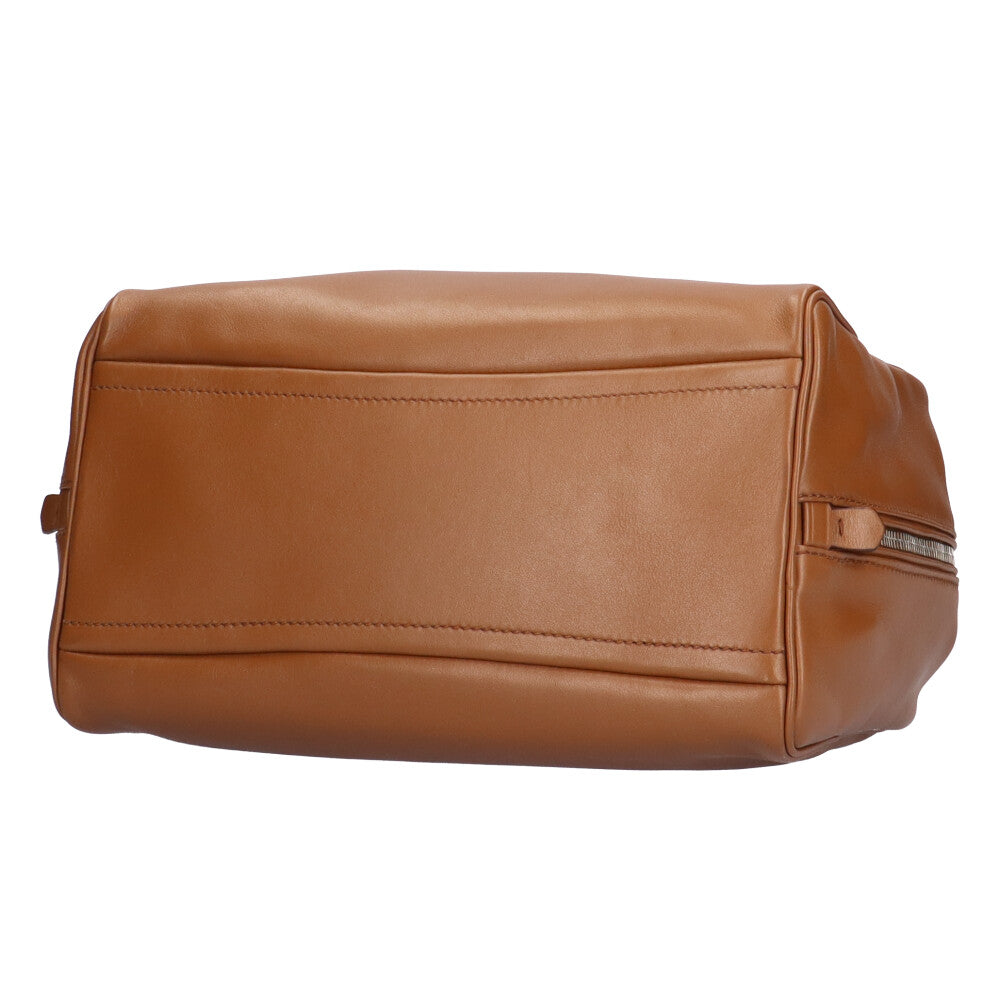 プラダ PRADA ミニボストンバッグ ボストンバッグ レザー ブラウン