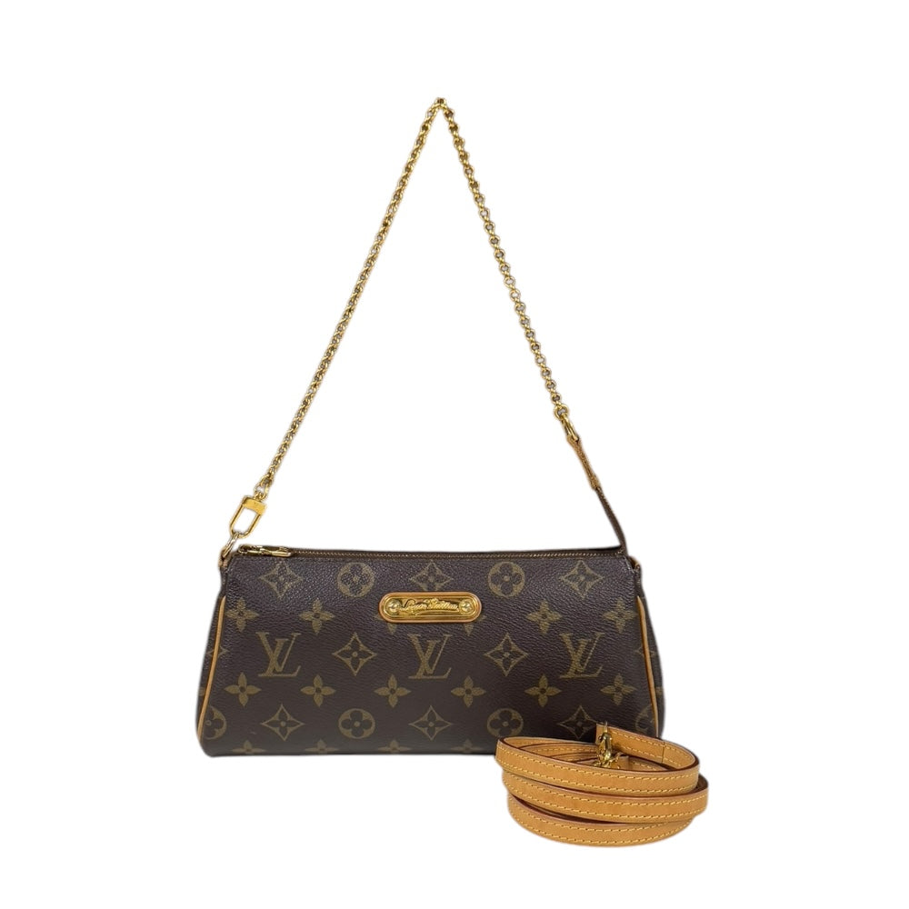 LOUIS VUITTON Louis Vuitton Eva Monogram Shoulder Bag Monogram Canvas