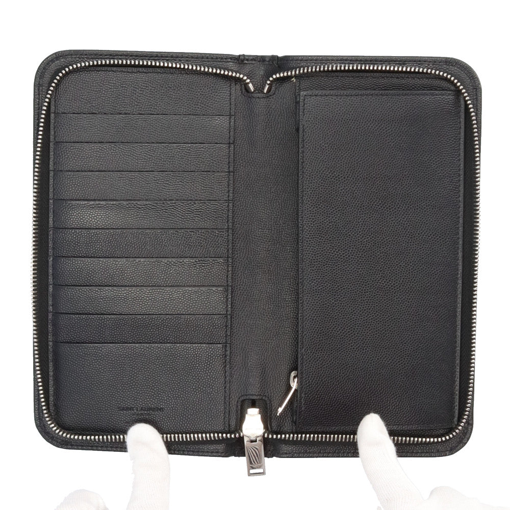 SAINT LAURENT サンローラン 長財布 レザー メンズ 中古 – 【公式