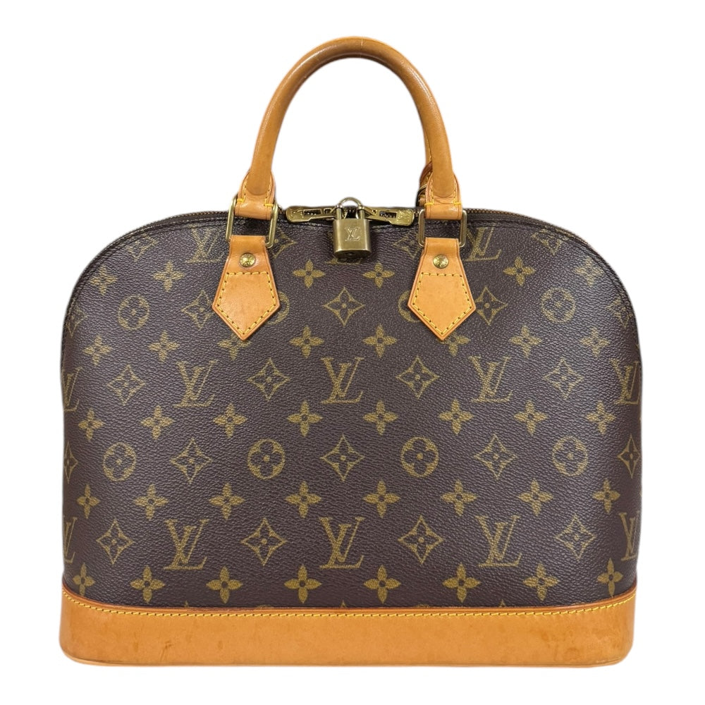 LOUIS VUITTON ルイヴィトン アルマ モノグラム ハンドバッグ モノグラムキャンバス ブラウン レディース 中古 –  【公式】リサイクルキング オンラインショップ