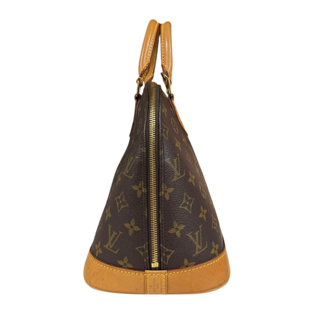 LOUIS VUITTON ルイヴィトン アルマ モノグラム ハンドバッグ モノグラムキャンバス ブラウン レディース 中古 –  【公式】リサイクルキング オンラインショップ