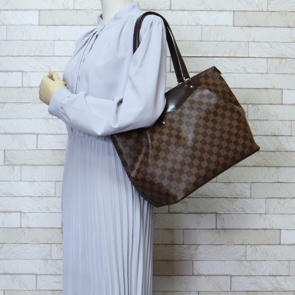 LOUIS VUITTON Louis Vuitton Westminster GM Damier Shoulder Bag Damier Canvas Brown Women s Used 36 Months Interest Free Shopping Loan Available