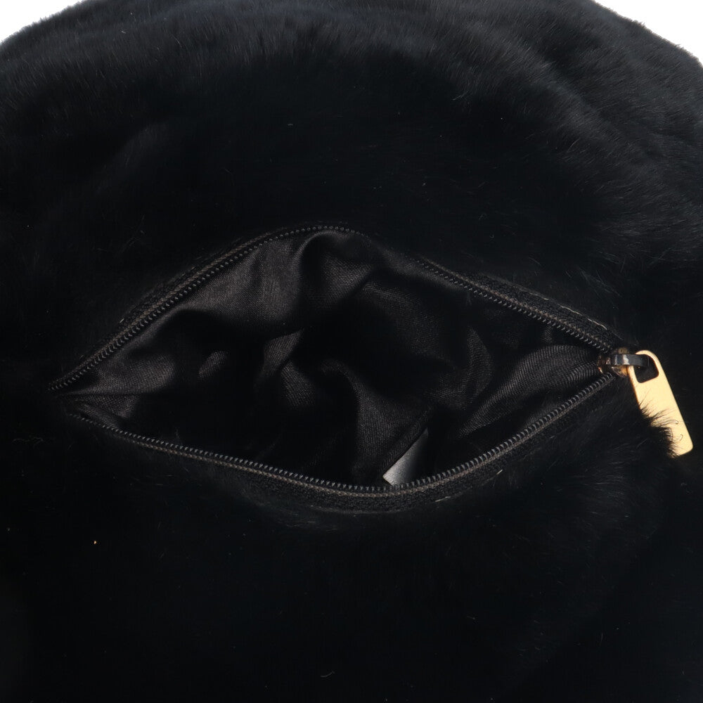 CHANEL シャネル ハンドウォーマー ショルダーバッグ ラビットファー