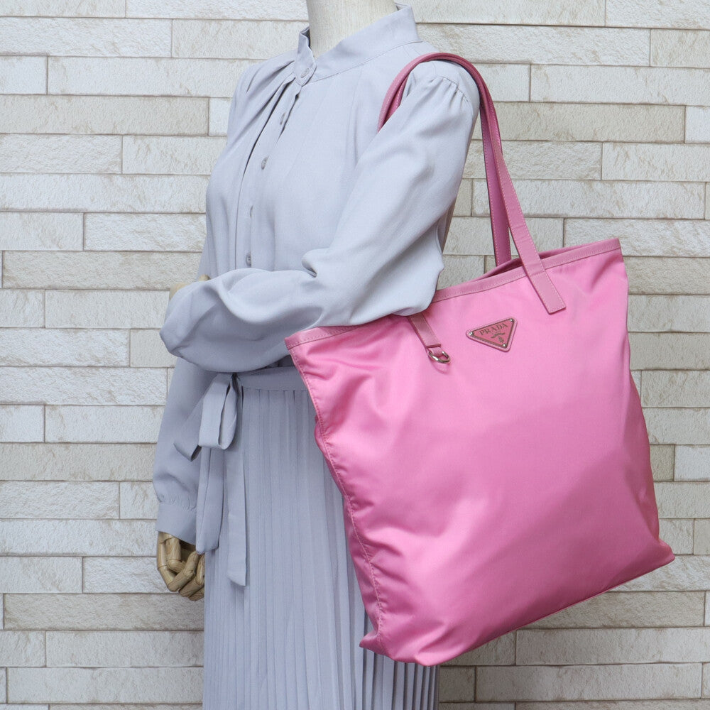PRADA Nylon Tote Bag Nylon BEGONIA Women's Used – 【公式
