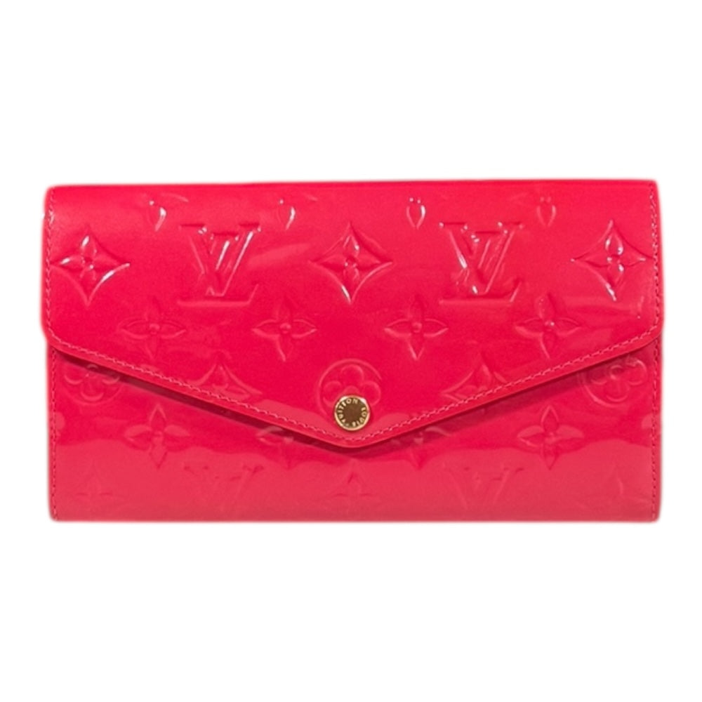 LOUIS VUITTON ルイヴィトン ポルトフォイユサラ ヴェルニ 長財布