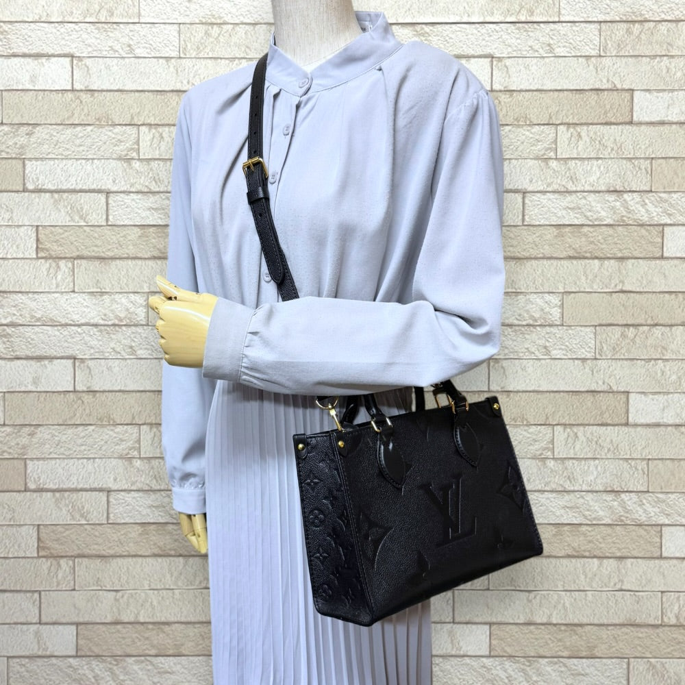 LOUIS VUITTON ルイヴィトン オンザゴーPM モノグラムアンプラント