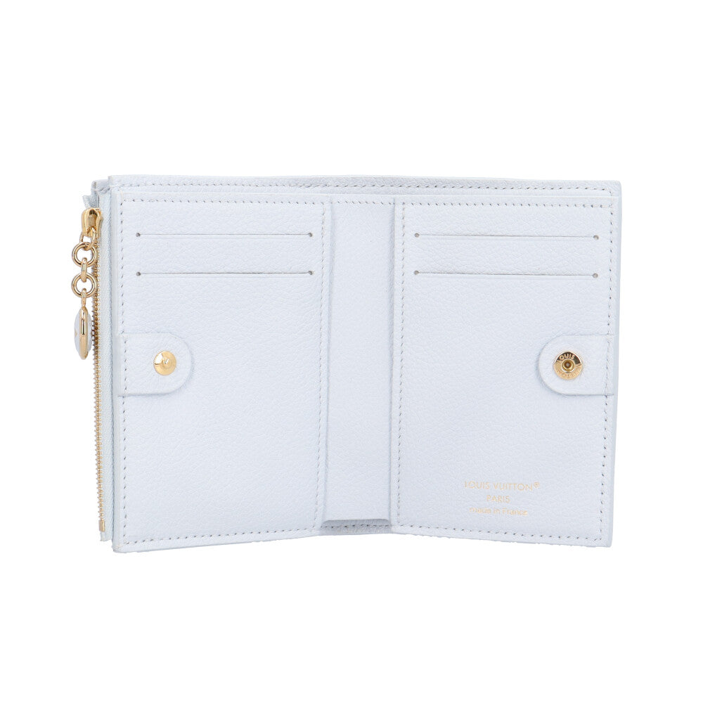 ✨良品✨　ルイヴィトン　アンプラント　二つ折り　ポルトフォイユ　ホワイト　LV LOUIS VUITTON（ルイ・ヴィトン） 二つ折り財布 モノグラム アン
