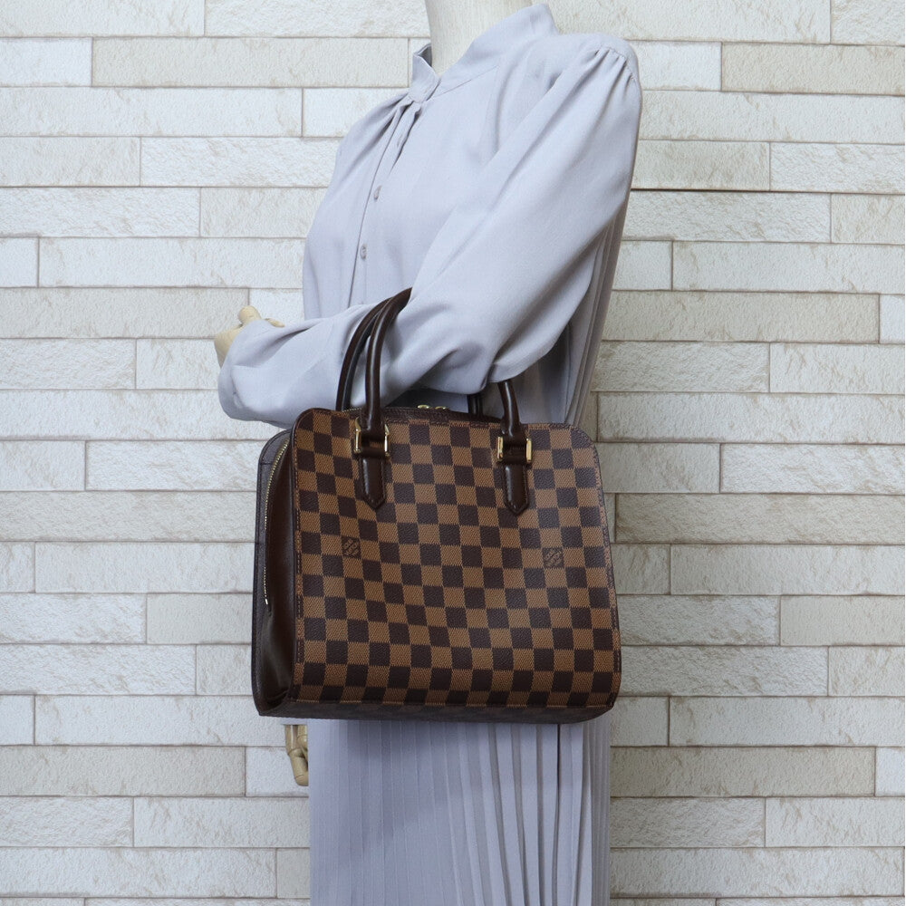 中古品】【レディース】 LOUIS VUITTON ルイ・ヴィトン N51155 ダミエ・トリアナ ハンドバッグ  179-241125-me-22-min