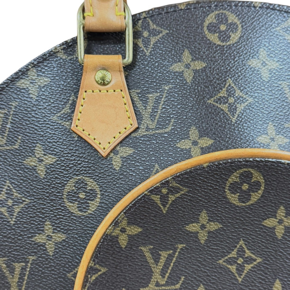 LOUIS VUITTON ルイヴィトン エリプスMM モノグラム ハンドバッグ モノグラムキャンバス ブラウン レディース 中古 –  【公式】リサイクルキング オンラインショップ