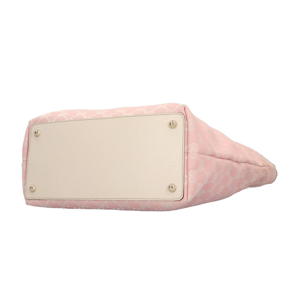 GUCCI グッチ GGキャンパス トートバッグ GGキャンバス ピンク 