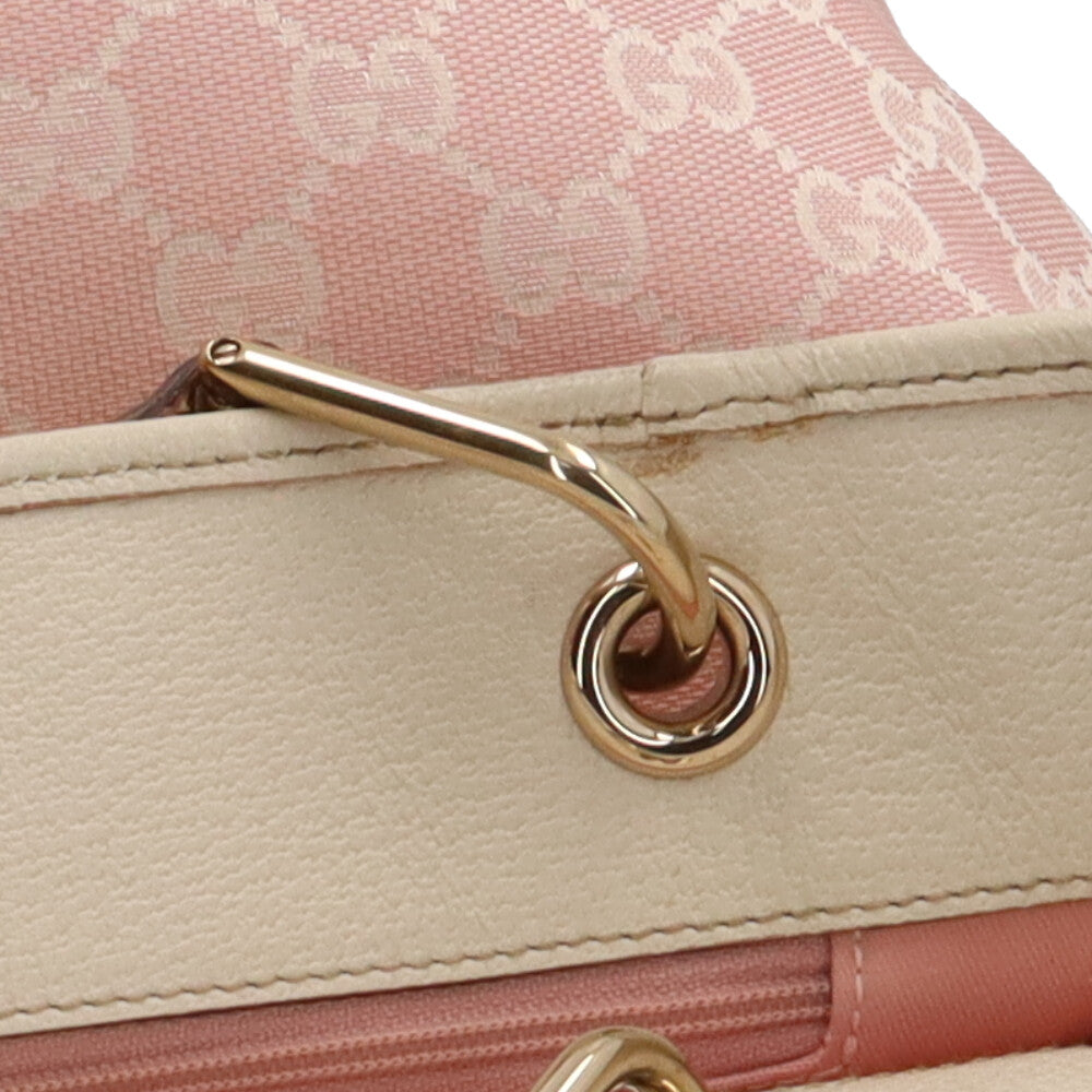 GUCCI グッチ GGキャンパス トートバッグ GGキャンバス ピンク