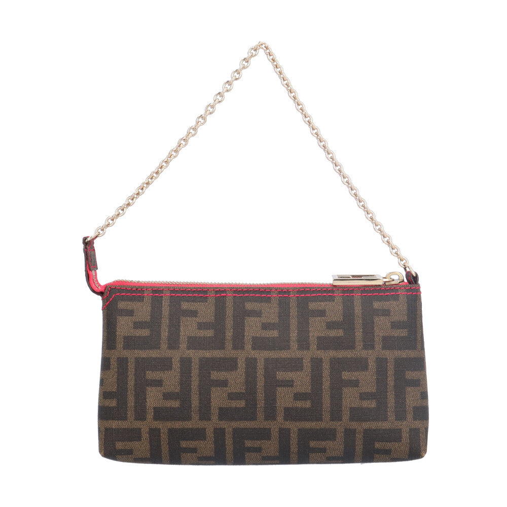 FENDI フェンディ ズッカ ハンドバッグ PVCコーティングキャンバス