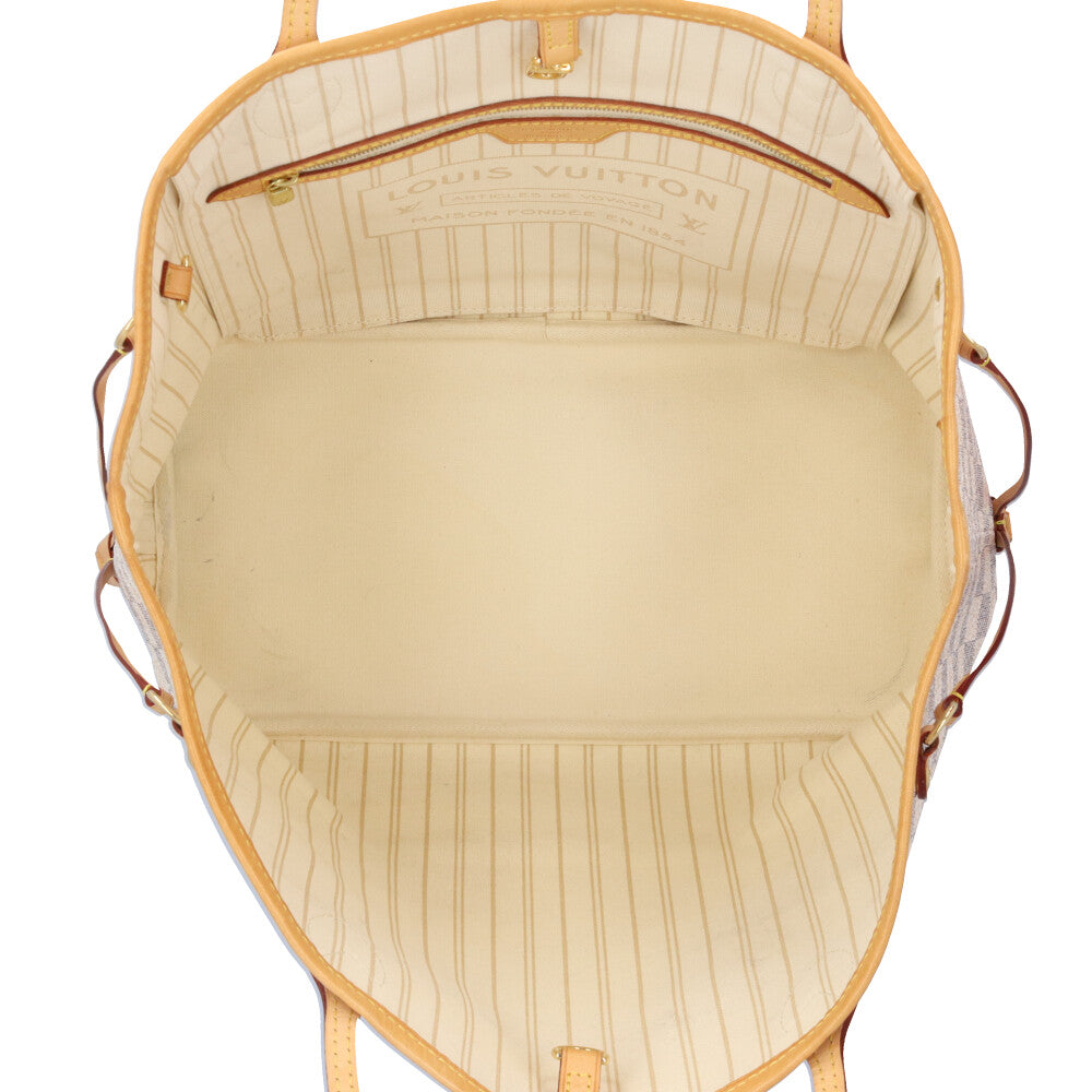 LOUIS VUITTON ルイヴィトン ネヴァーフルMM ダミエアズール トート