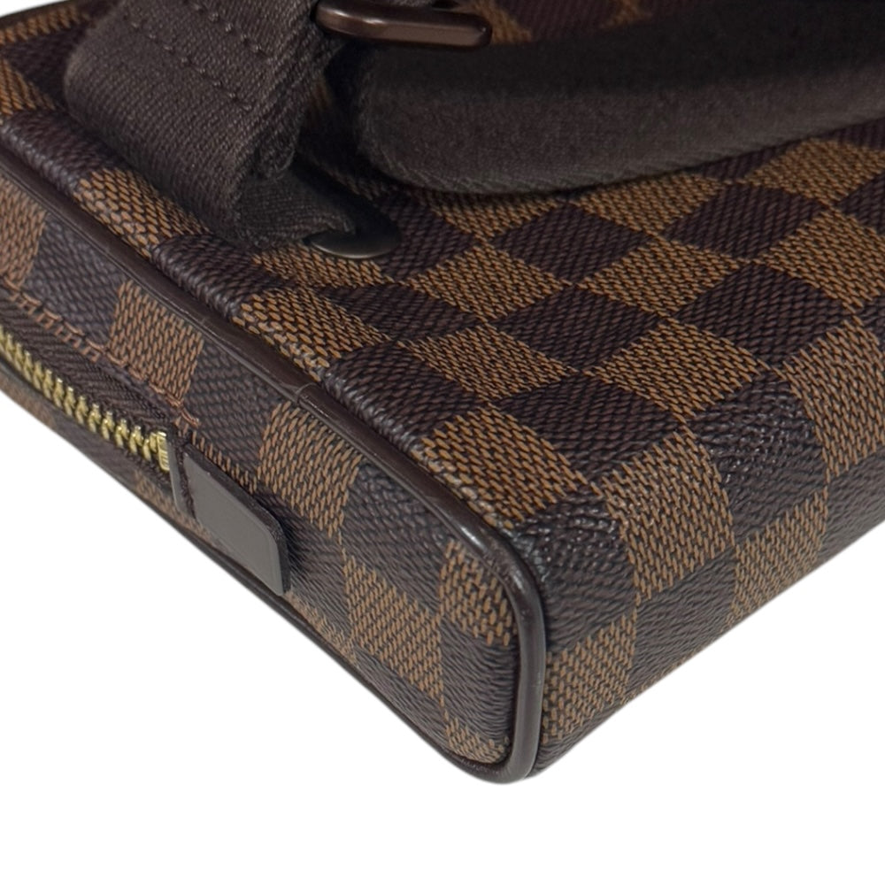 LOUIS VUITTON ルイヴィトン バムバッグ ブルックリン ダミエ ウエスト