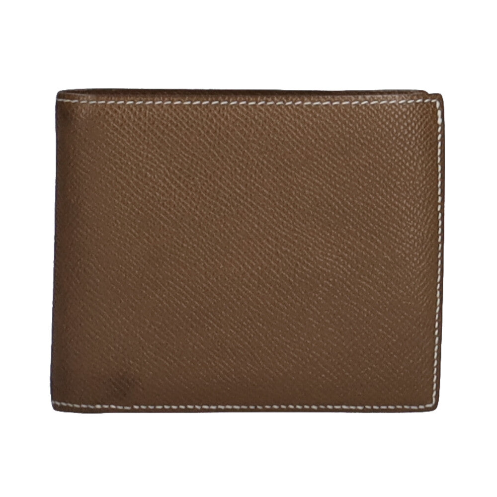 Hermes HERMES Copernicus Epsom Bi-fold Wallet Veau Epsom Unisex