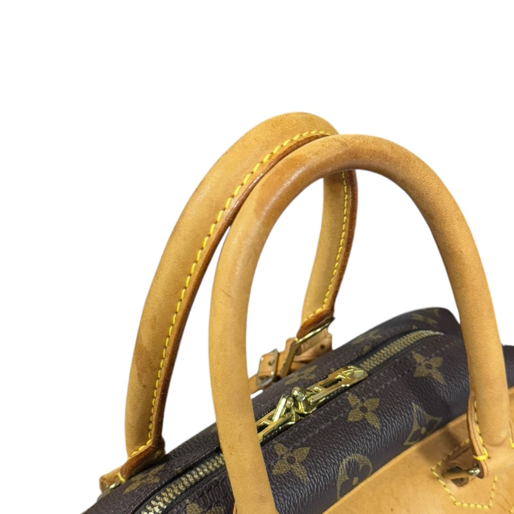 LOUIS VUITTON ルイヴィトン ドーヴィル モノグラム ハンドバッグ モノグラムキャンバス ブラウン レディース 中古 –  【公式】リサイクルキング オンラインショップ