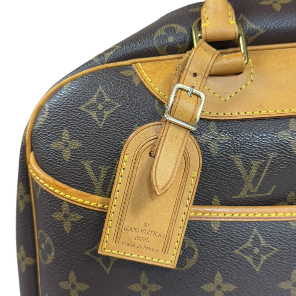 LOUIS VUITTON ルイヴィトン ドーヴィル モノグラム ハンドバッグ モノグラムキャンバス ブラウン レディース 中古 –  【公式】リサイクルキング オンラインショップ