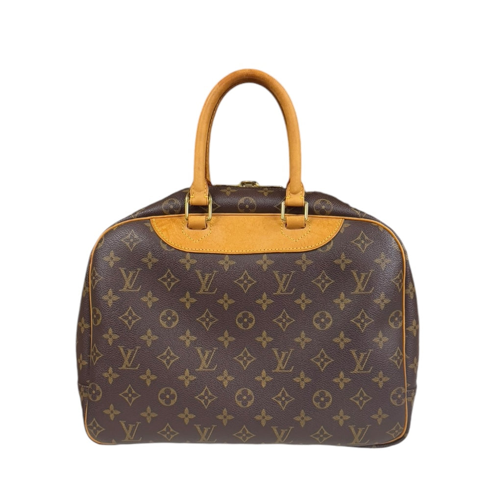 LOUIS VUITTON ルイヴィトン ドーヴィル モノグラム ハンドバッグ モノグラムキャンバス ブラウン レディース 中古 –  【公式】リサイクルキング オンラインショップ