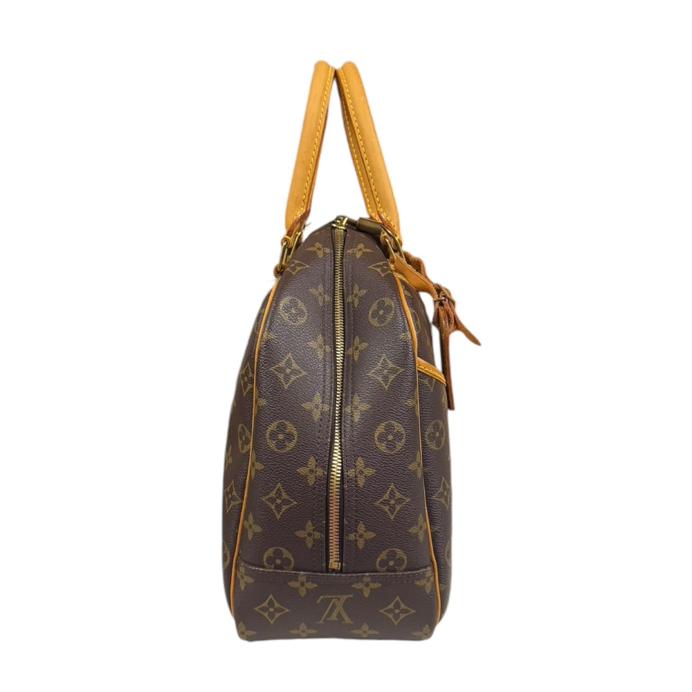 LOUIS VUITTON ルイヴィトン ドーヴィル モノグラム ハンドバッグ モノグラムキャンバス ブラウン レディース 中古 –  【公式】リサイクルキング オンラインショップ