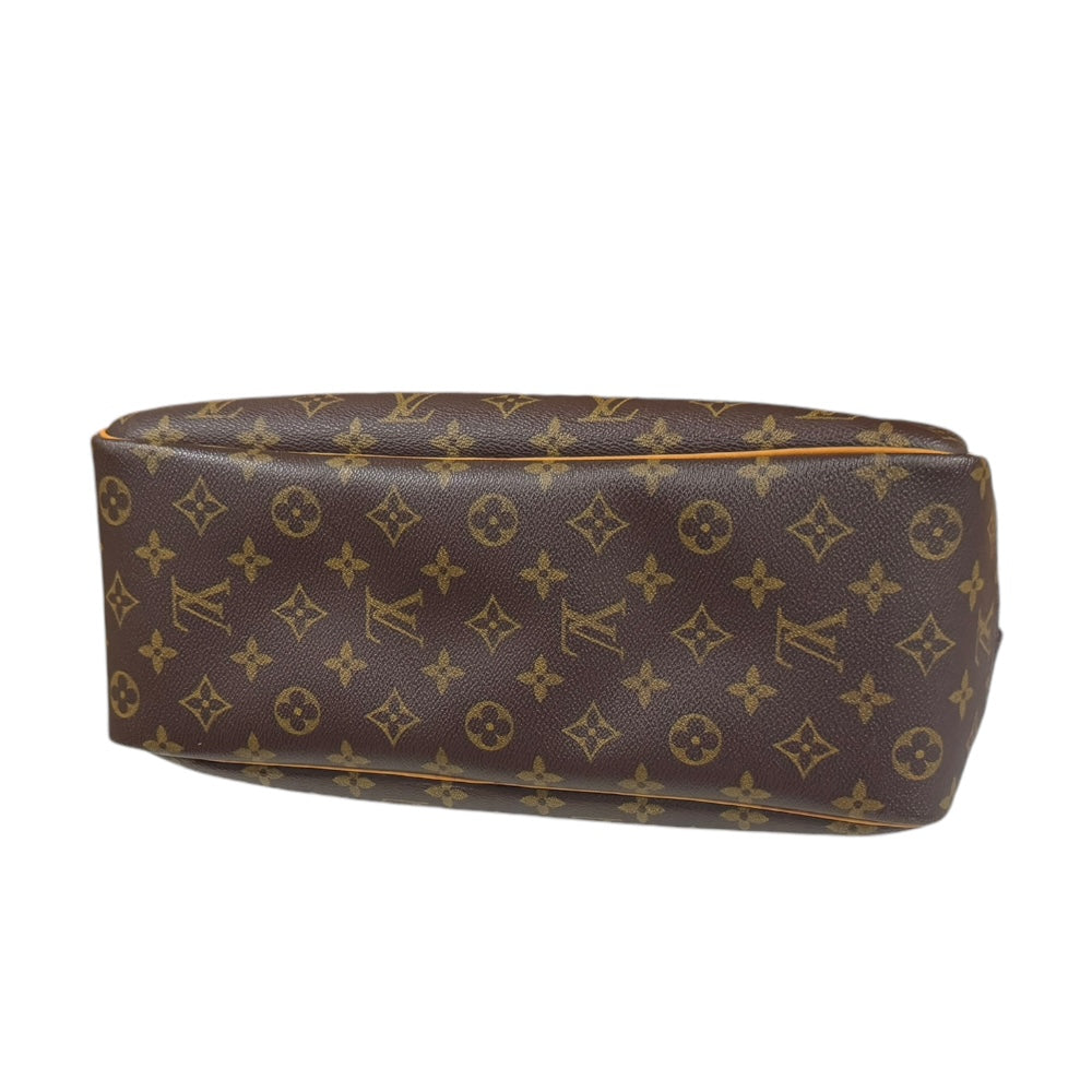 LOUIS VUITTON ルイヴィトン ドーヴィル モノグラム ハンドバッグ モノグラムキャンバス ブラウン レディース 中古 –  【公式】リサイクルキング オンラインショップ