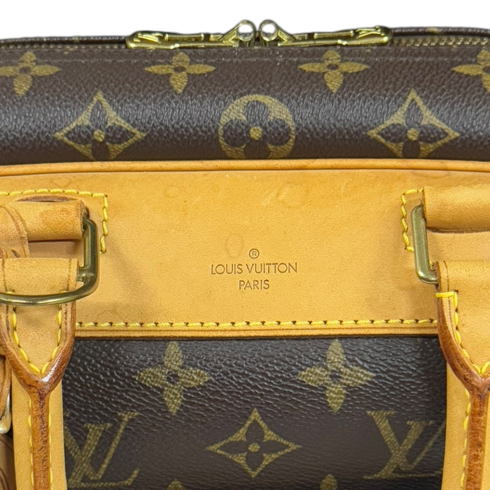 LOUIS VUITTON ルイヴィトン ドーヴィル モノグラム ハンドバッグ モノグラムキャンバス ブラウン レディース 中古 –  【公式】リサイクルキング オンラインショップ