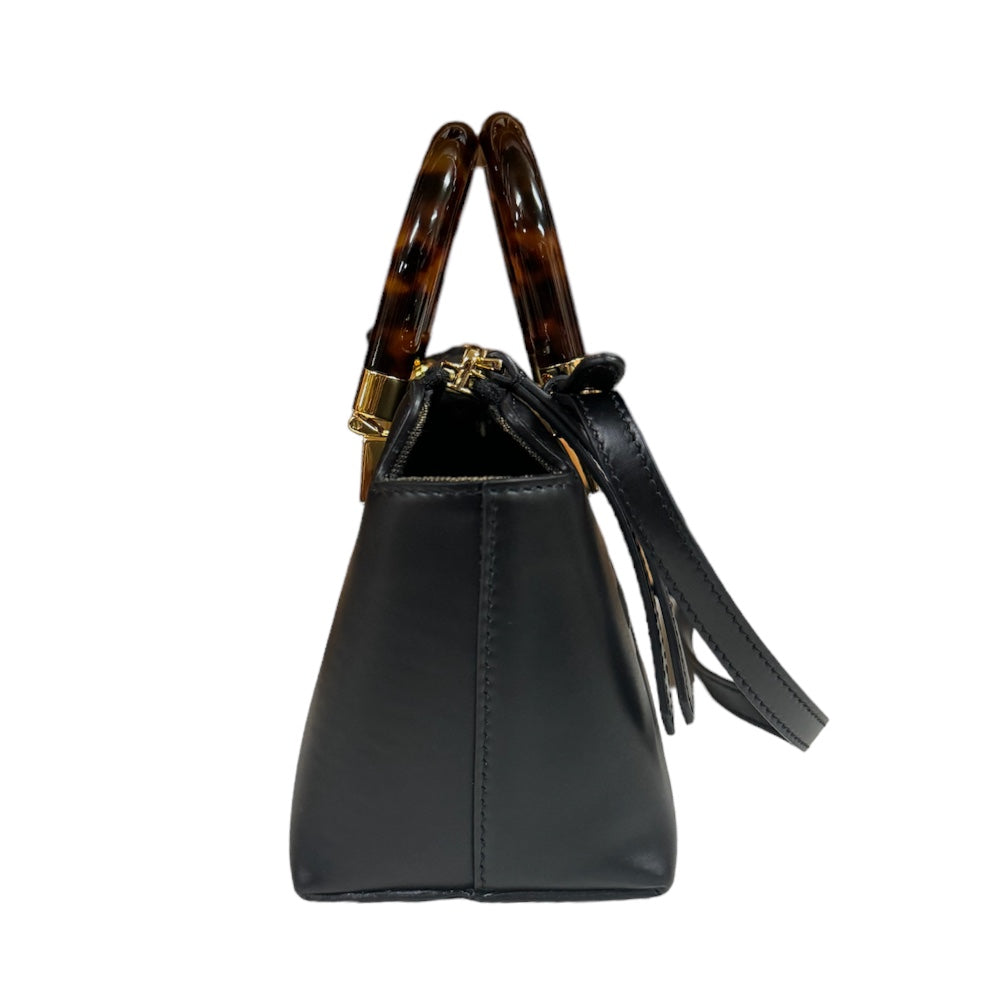 FENDI フェンディ バイ ザ ウェイ ミニ ショルダーバッグ レザー